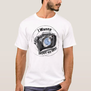 T-shirt Photographe : Je veux tirer sur ma photo