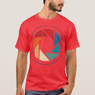 T-shirt Photographe Lens Photographes Retro Caméra Photo