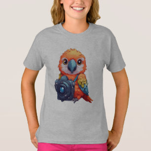 T-shirt Photographe Tropical Safari Parrot Macaw