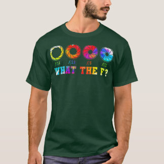 T-shirt Photographie amusante F-Stop Lens Caméra Lover Pho