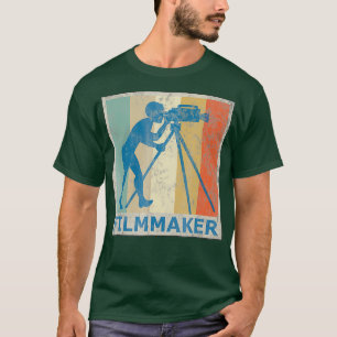 T-shirt Photographie de caméra de cinéma de style rétro vi