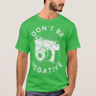 T-shirt Photographie de caméra Photographie amusante Photo