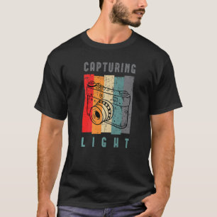 T-shirt Photographie de caméra Vintage rétro Capture de la