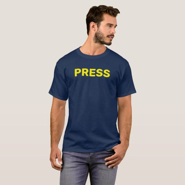 T-SHIRT PHOTOGRAPHIE DE PRESSE (Devant entier)