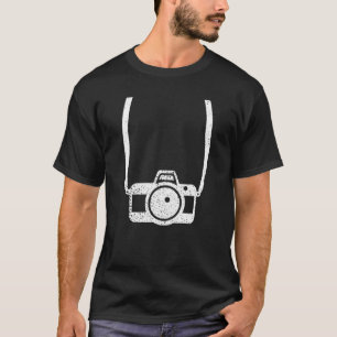 T-shirt Photographie I Camera Image Lens Photo Vidéo prise