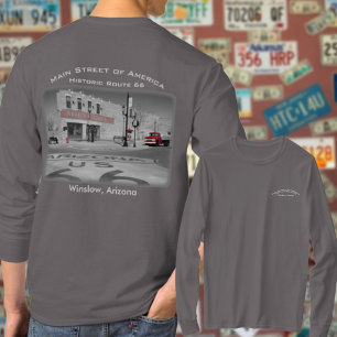 T-shirt Photographie rouge d'éclaboussure de Winslow