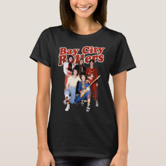 T-shirt Photographie vintage Band Bay City Rollers Music R