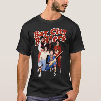 T-shirt Photographie vintage Band Bay City Rollers Music R
