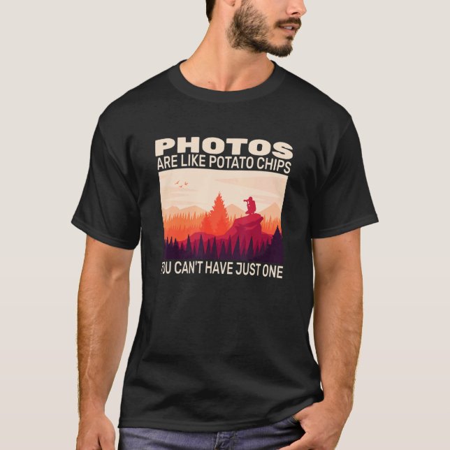 T-shirt photography camera for photographers and photograp (Devant)