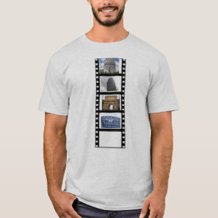 T-shirt Photos personnalisées par bande de film
