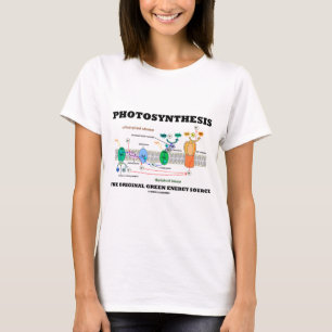 T-shirt Photosynthèse la source d'énergie verte originale