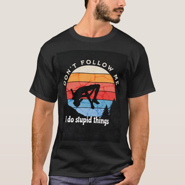 T-shirt phrase étrange (Devant)