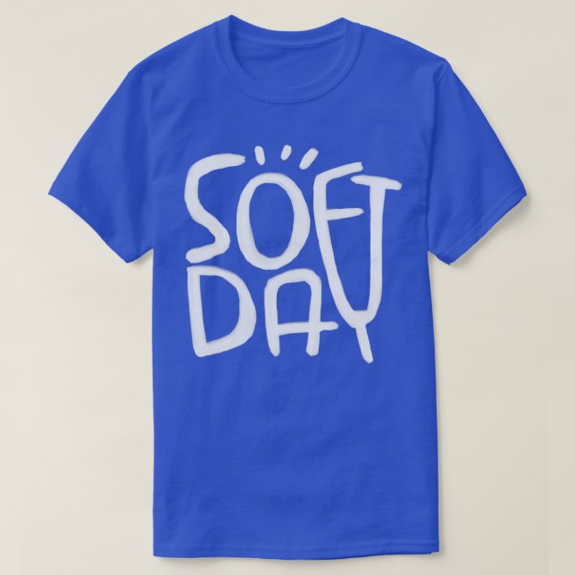 T-shirt Phrase irlandaise Soft Day (Design devant)