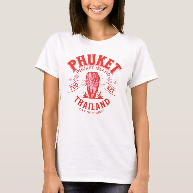 T-shirt Phuket - Thailand (Devant)