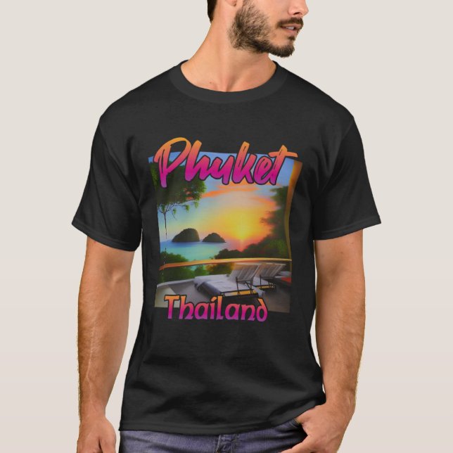 T-shirt Phuket Thailand 1 (Devant)