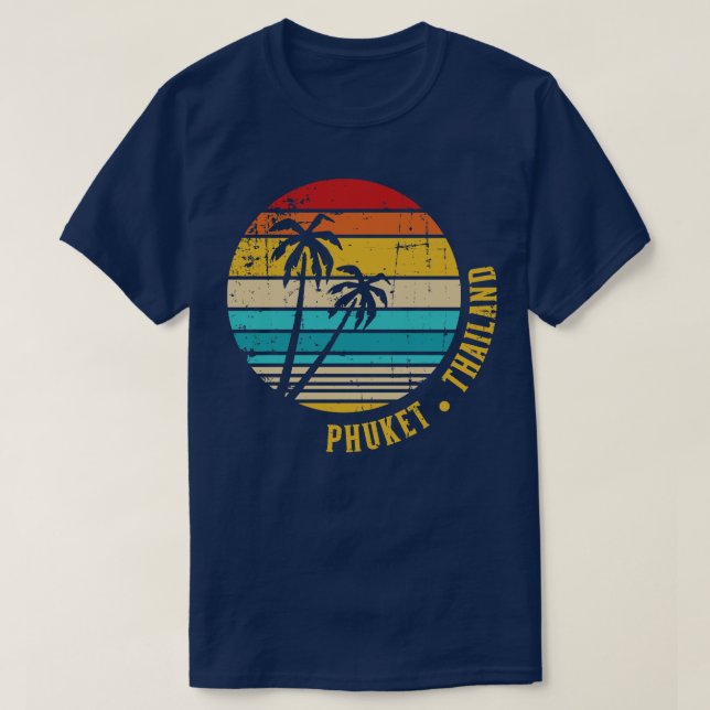 T-shirt Phuket Thaïlande 1 (Design devant)