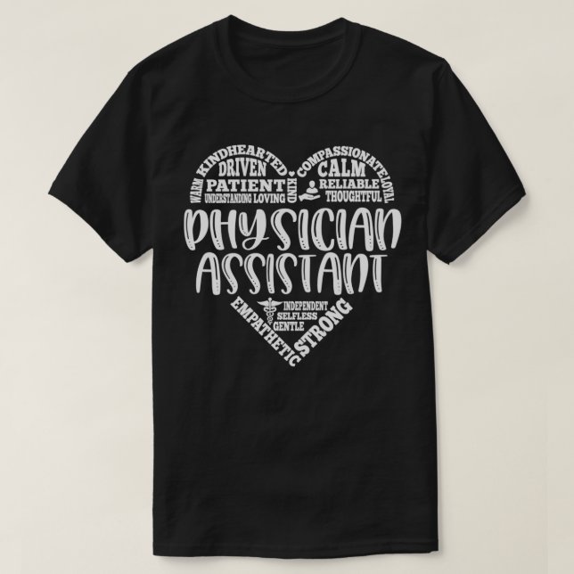 T-shirt Physician assistant pa physicianx27s 6 (Design devant)