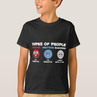 T-shirt Physiciens Proton Electron Neutron - Scientifiques
