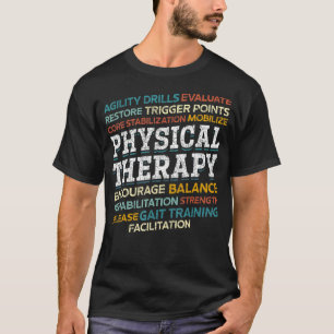 T-shirt Physiothérapie Physiothérapeute Pta Physiothérapie