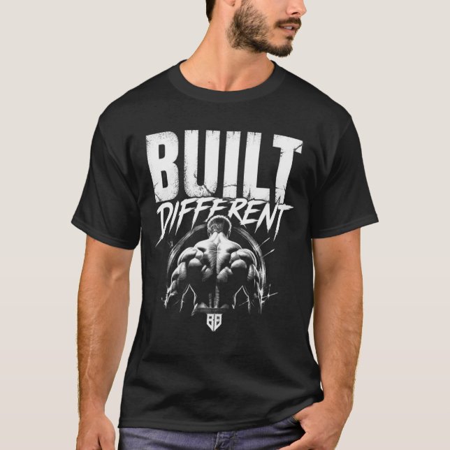 T-shirt Physique Construit Différemment (Devant)