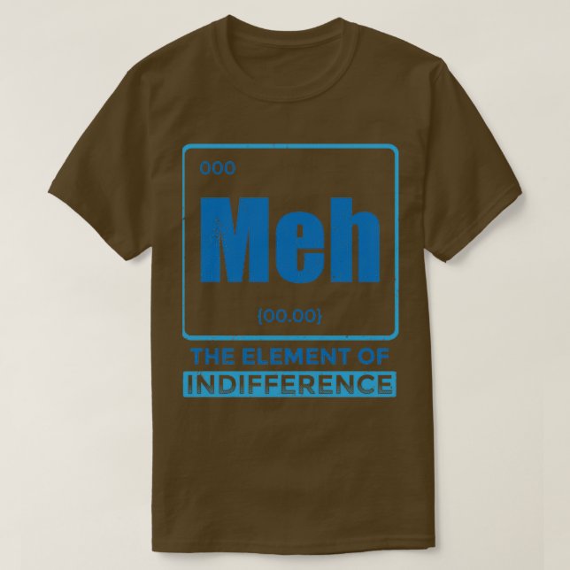 T-shirt Physique enseignant élément chimique expérience (Design devant)