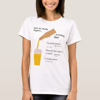 T-shirt Physique et bière