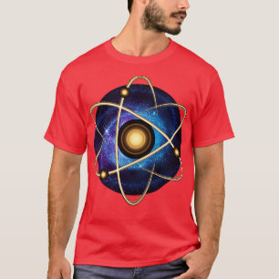 T-shirt Physique quantique astronomique Physicien