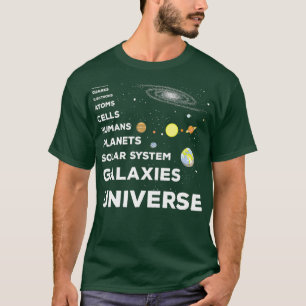 T-shirt Physique Univers Mécanique quantique Quantum