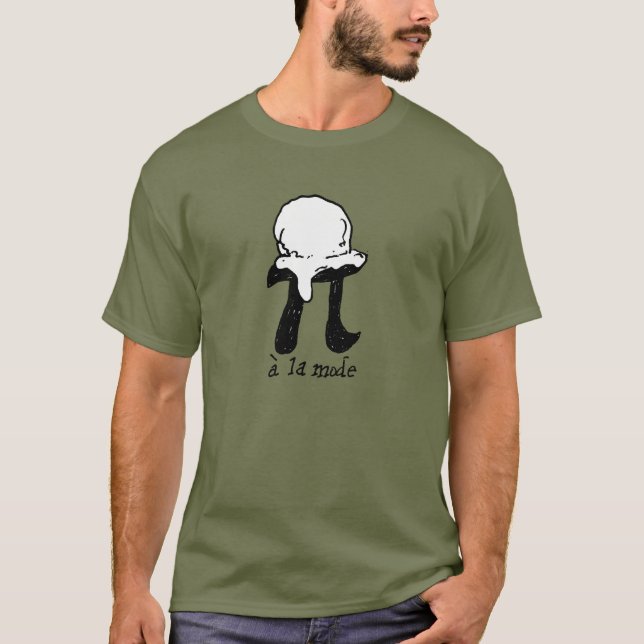 T-shirt Pi a la mode (Devant)
