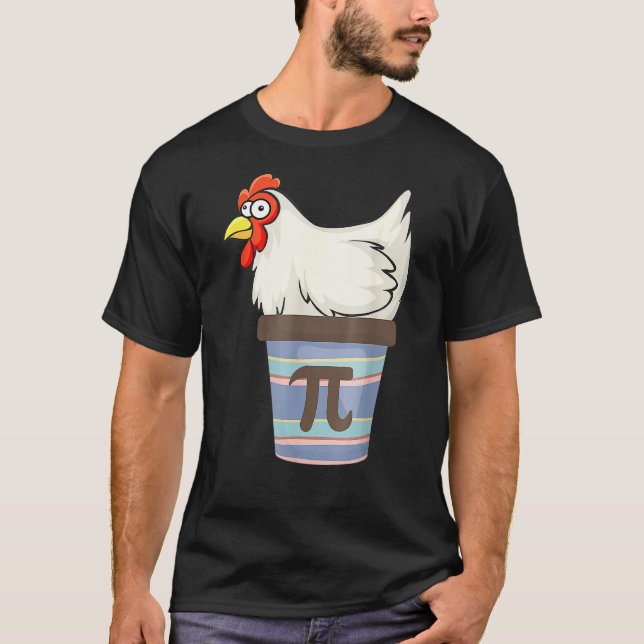 T-shirt Pi Day 2022 Math Mathematics Chicken Pot Pie Pie O (Devant)