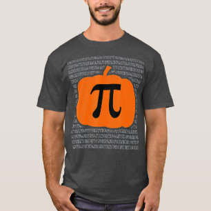 T-shirt Pi Day Citrouille Pie Math Funny Halloween Thanksg