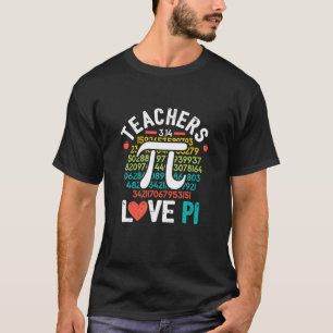 T-shirt Pi Day Math Enseignant Funny Cute Geek Nerd School