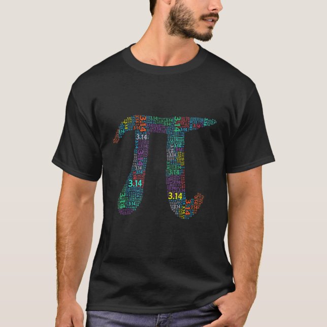 T-shirt Pi Day Math Major Algebra School Enseignant M (Devant)
