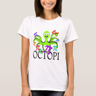 T-shirt Pi Day Octopi