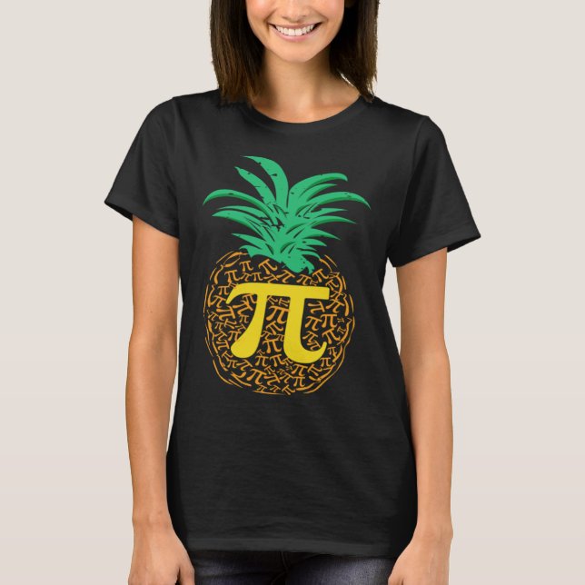 T-shirt Pi Day Pineapple Math  Teacher 3 14 Symbol Mathema (Devant)