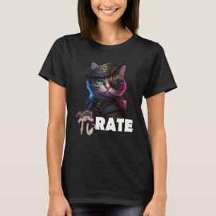 T-shirt Pi Day Pirate Chat Math Science Enseignant Pi rate