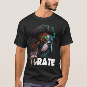 T-shirt Pi Day Pirate Chien 3 14 Drôle professeur de scien