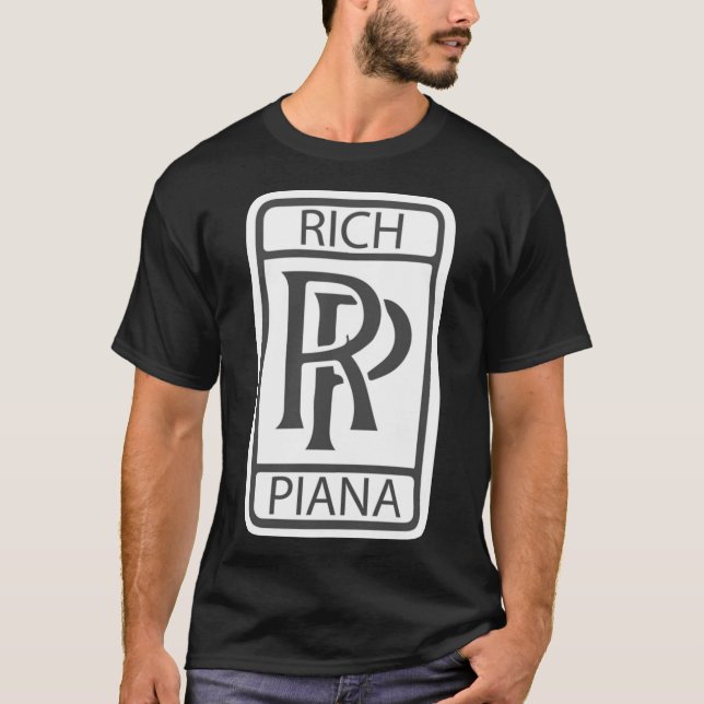 T-shirt Piana Riche Je Suis Les 5 Essentiels (Devant)