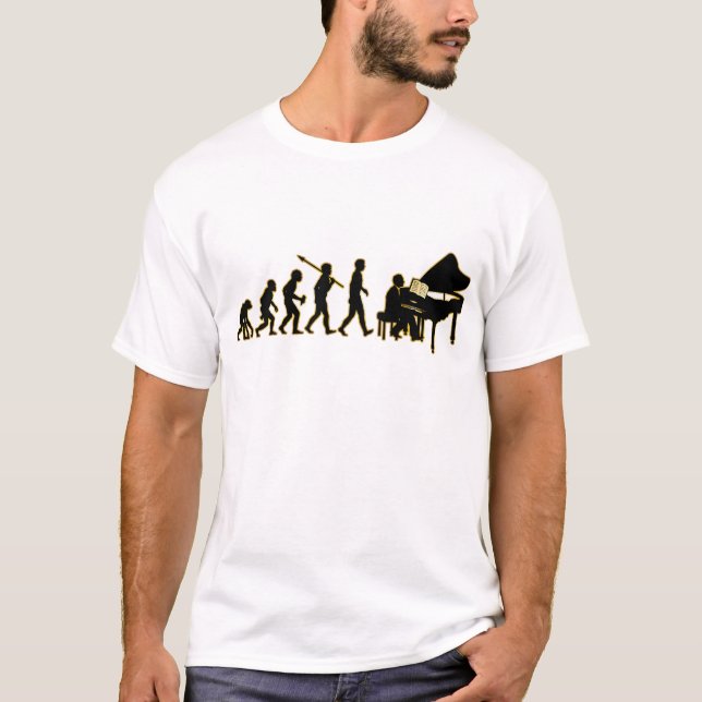 T-shirt Pianiste (Devant)