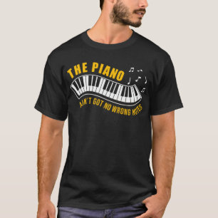 T-shirt Pianiste
