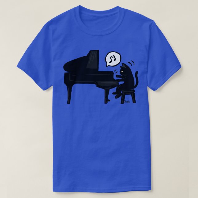 T-shirt Pianiste (Design devant)