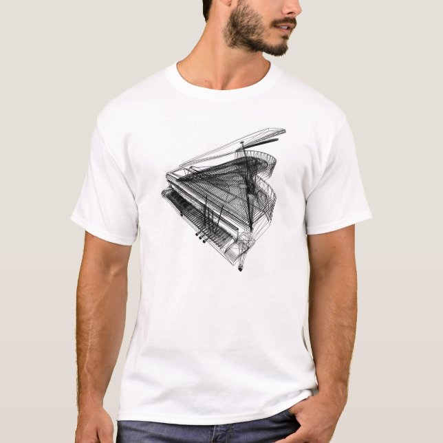 T-shirt Piano (Devant)