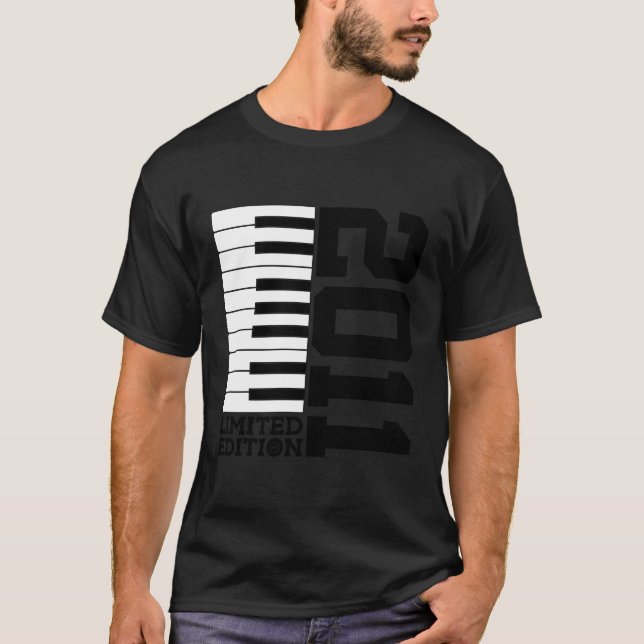 T-shirt Piano 12E Piano 2011 (Devant)