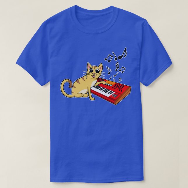 T-shirt Piano clavier (Design devant)