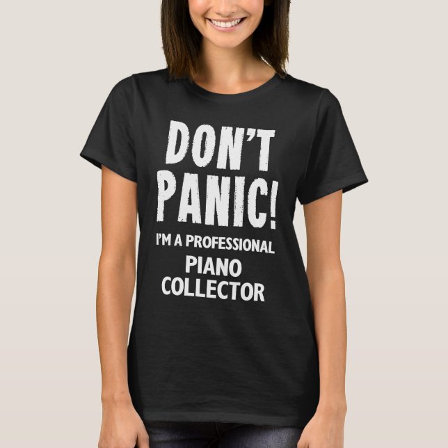 T-shirt Piano Collector (Devant)