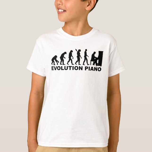 T-shirt Piano d'évolution (Devant)