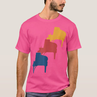 T-shirt Piano Pianist Piano Player