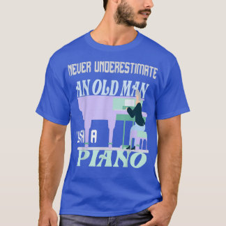 T-shirt Piano pianiste