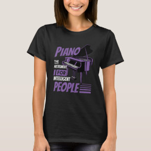 T-shirt Piano Pianiste Musique Clavier Musicien Citation G