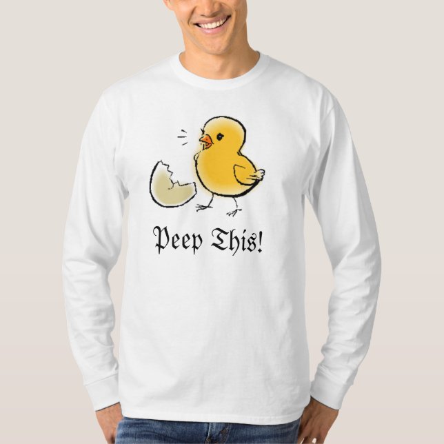 T-shirt Piaulent ceci ! (Devant)
